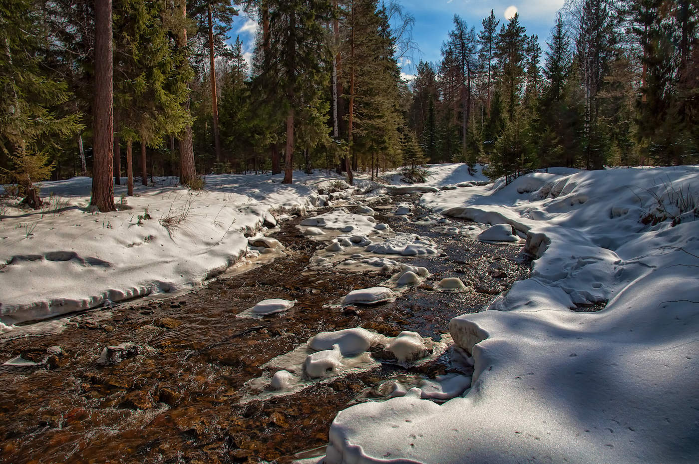 Весенний день
