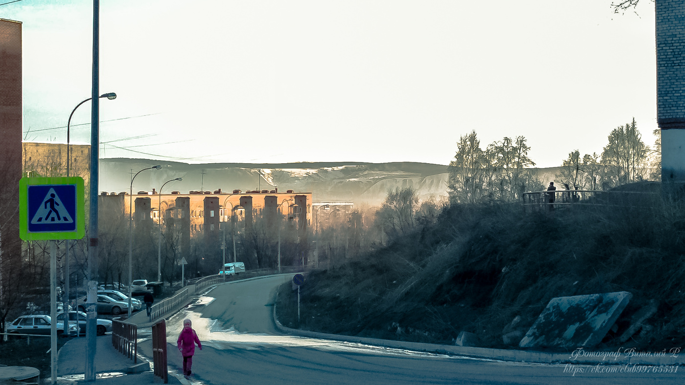 улица и горы