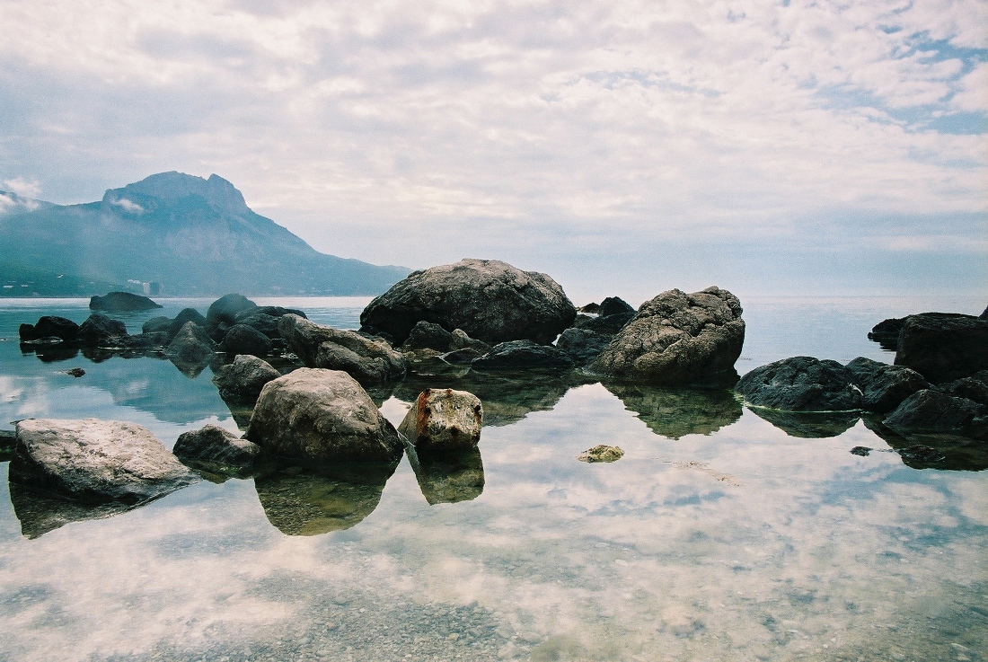 Голубое утро