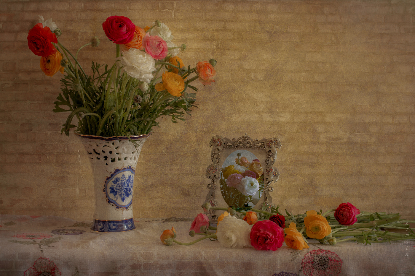 вариант с цветами