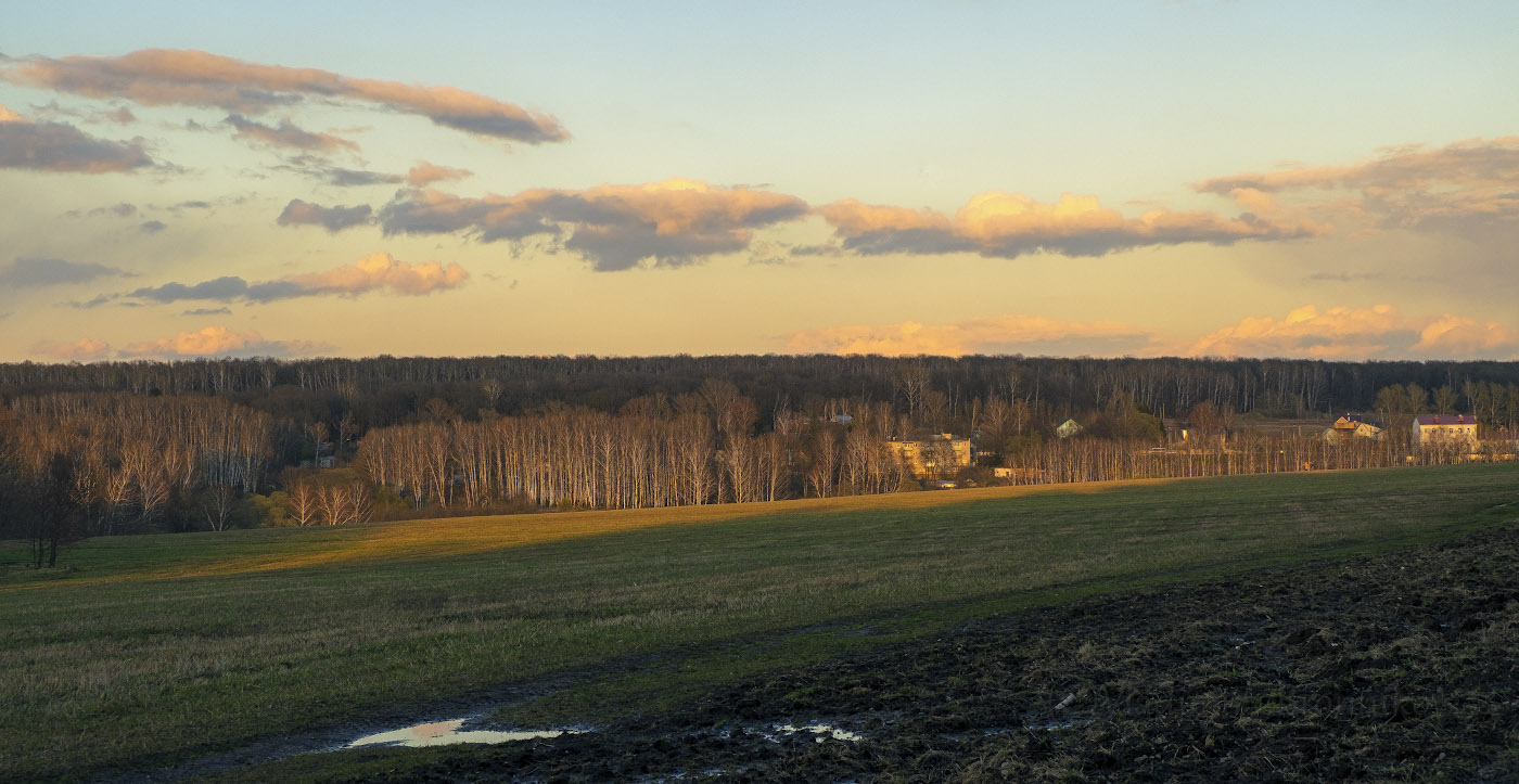 Вечерние горизонты апреля.