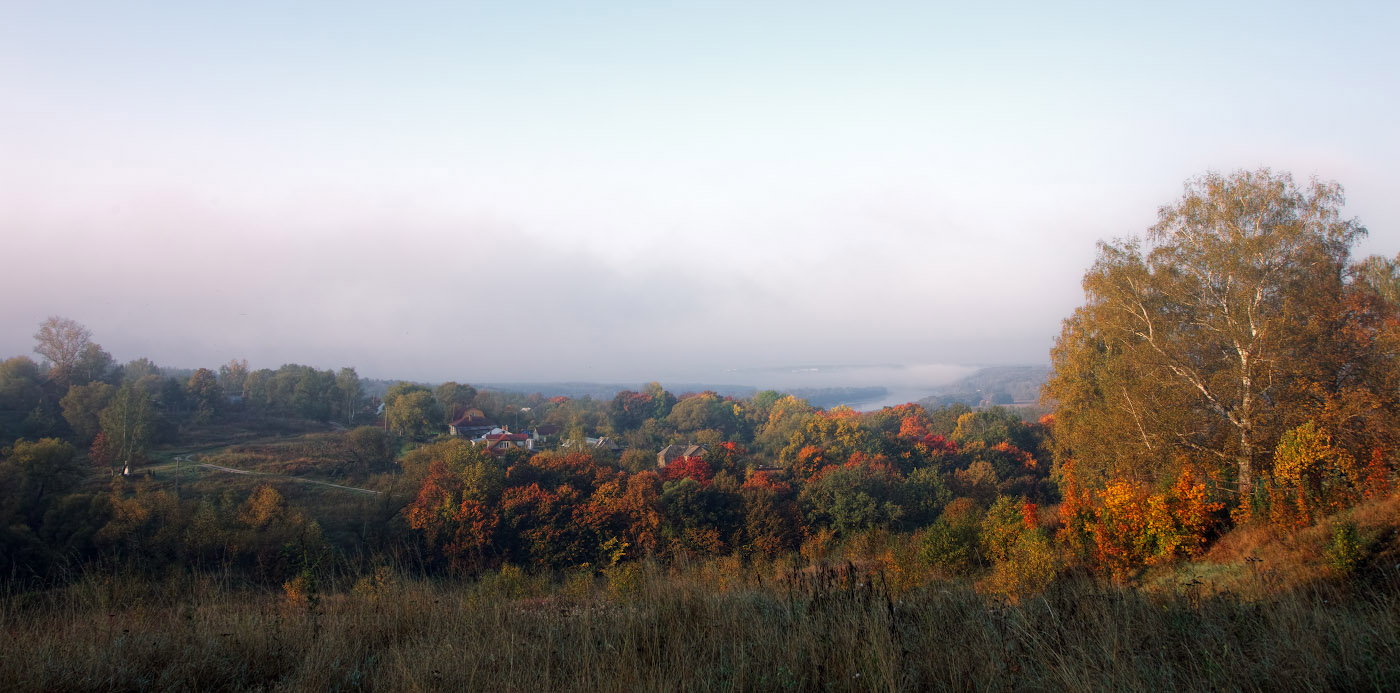 Осеннее утро в Бёхово.