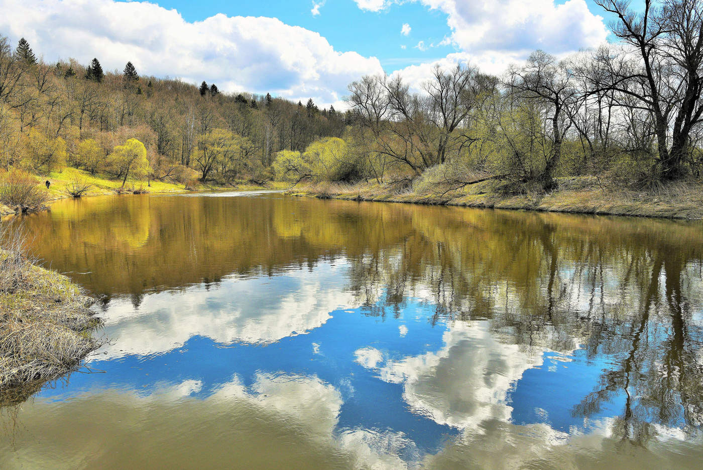 "Смотрю - какая гладь ..."