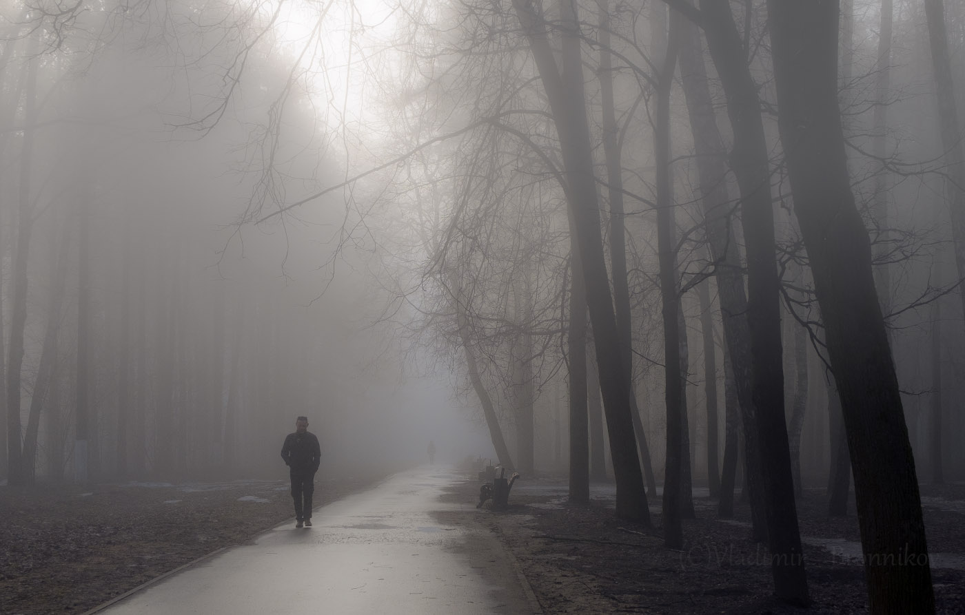 Дело было в парке.