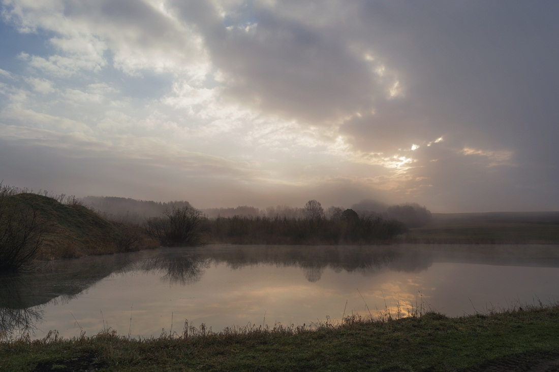Весений туман.