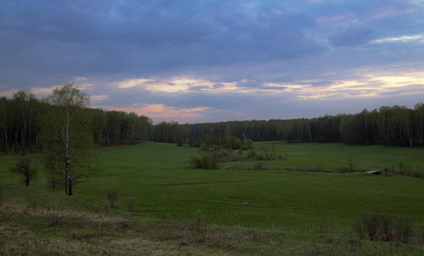 Майские закаты.