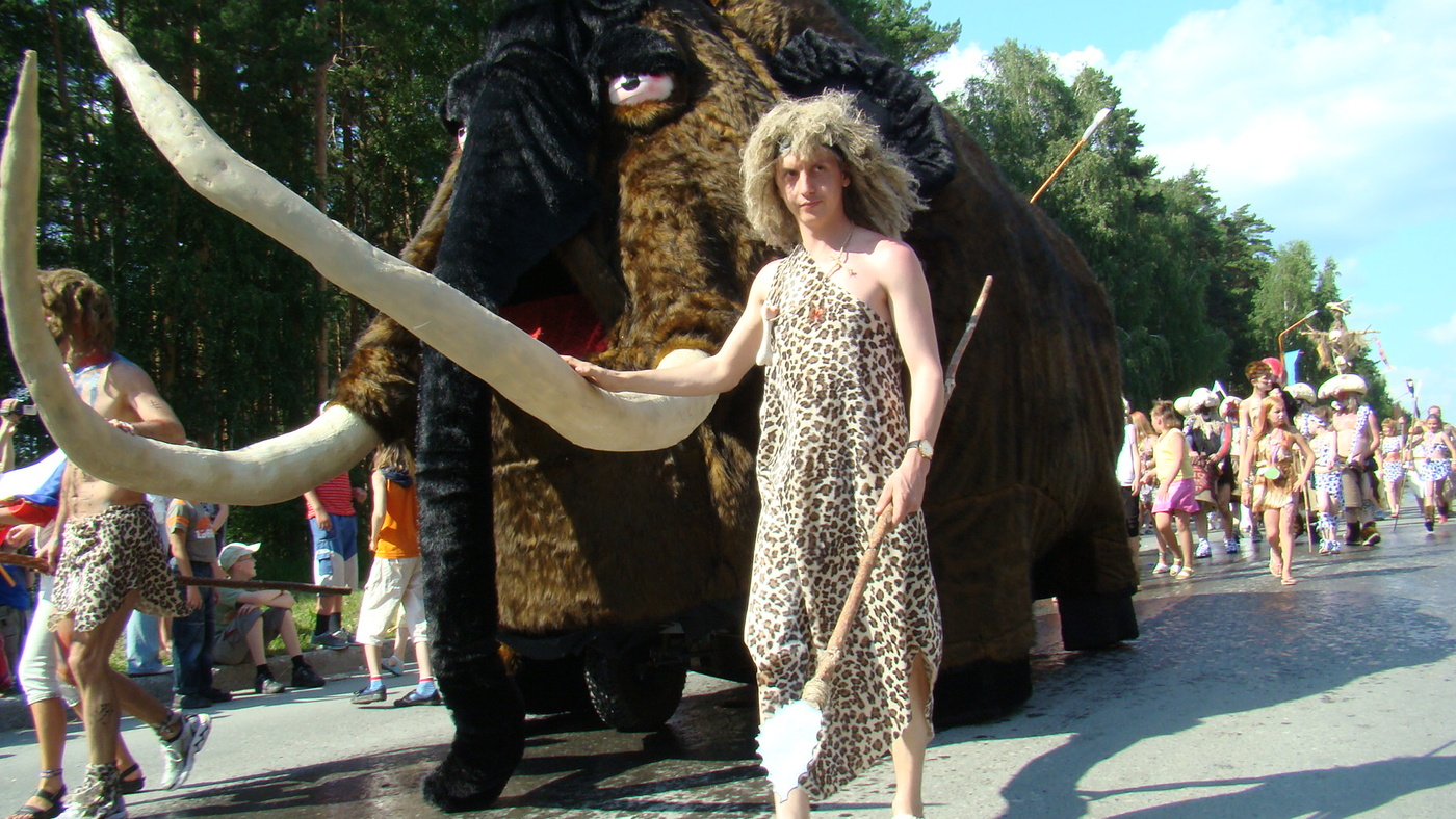 Карнавал в г.Заречный Свердловская обл