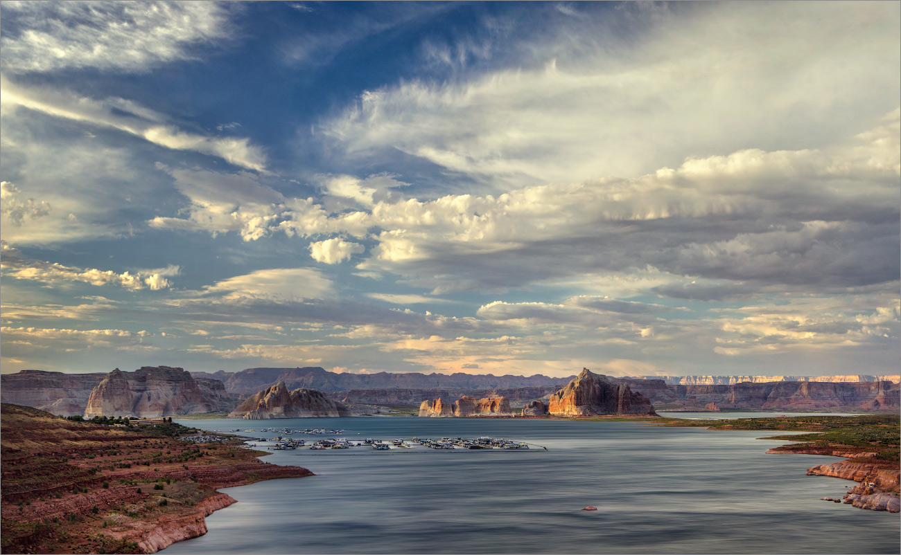 Вечернее озеро