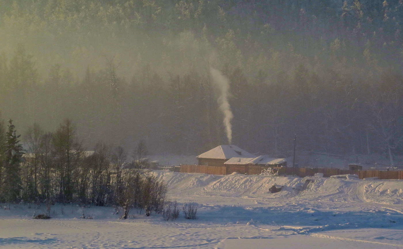 Охотничья заимка на р. Тоора-Хем