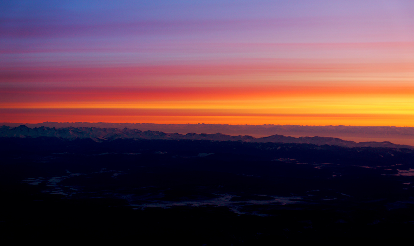 Вечерняя радуга