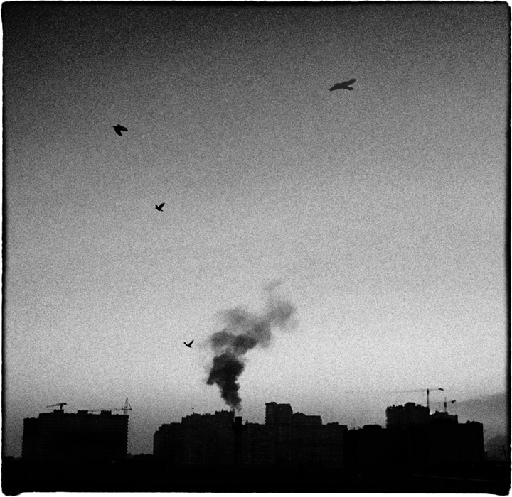 Утро города...