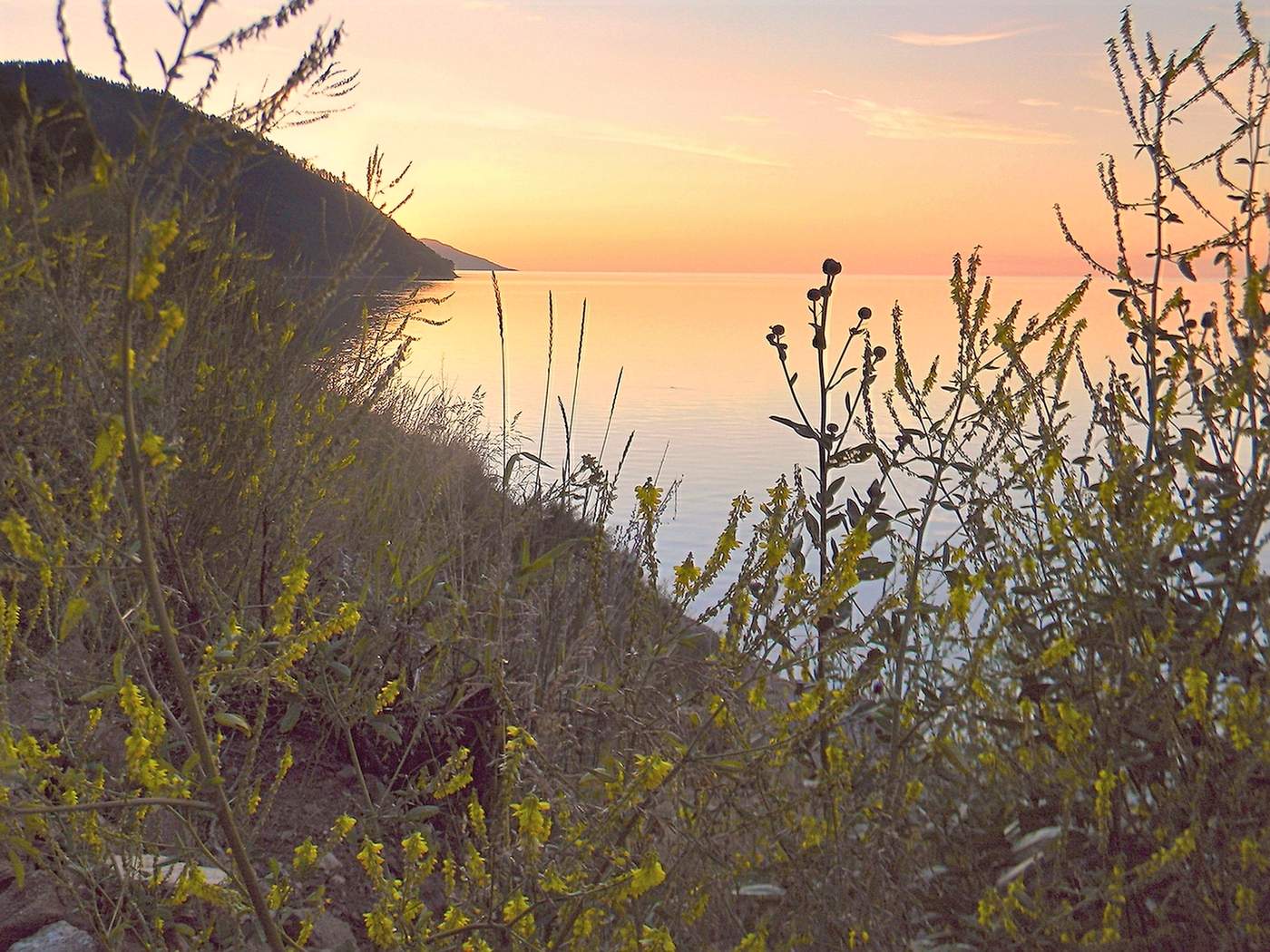 Рассвет на Байкале