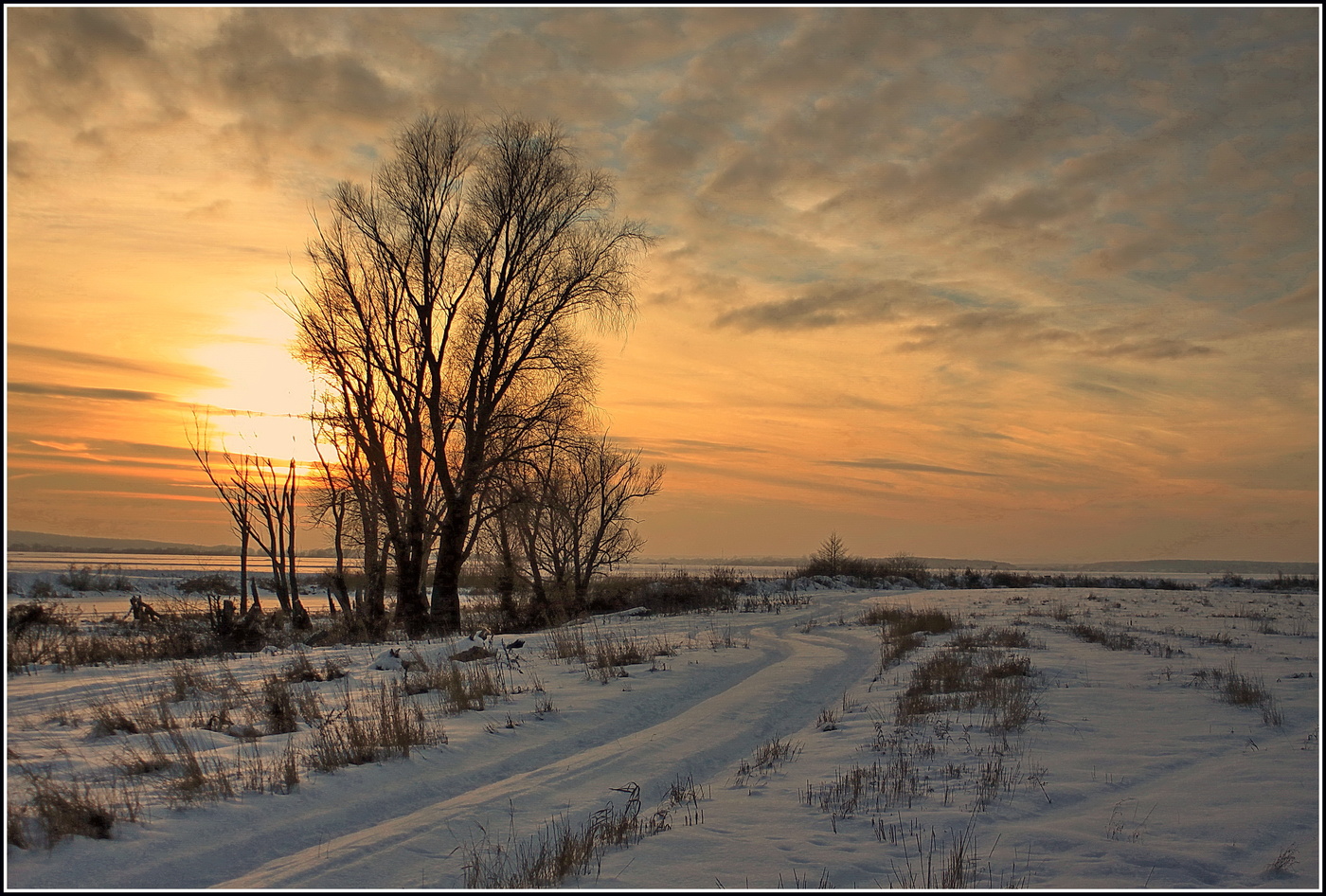 вечерний пейзаж
