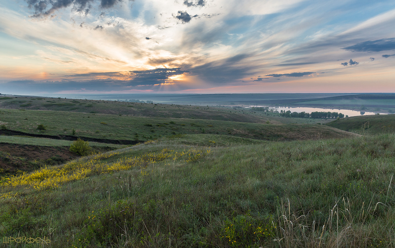 ...И жаворонки заливаются