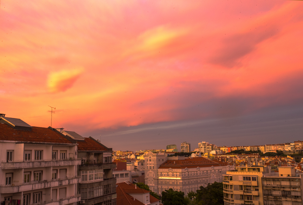 небо на закате