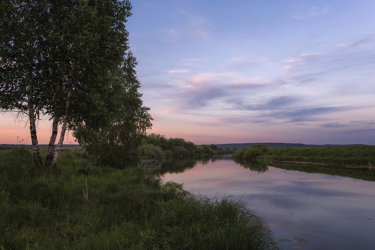 Вечерние краски заката.(2)