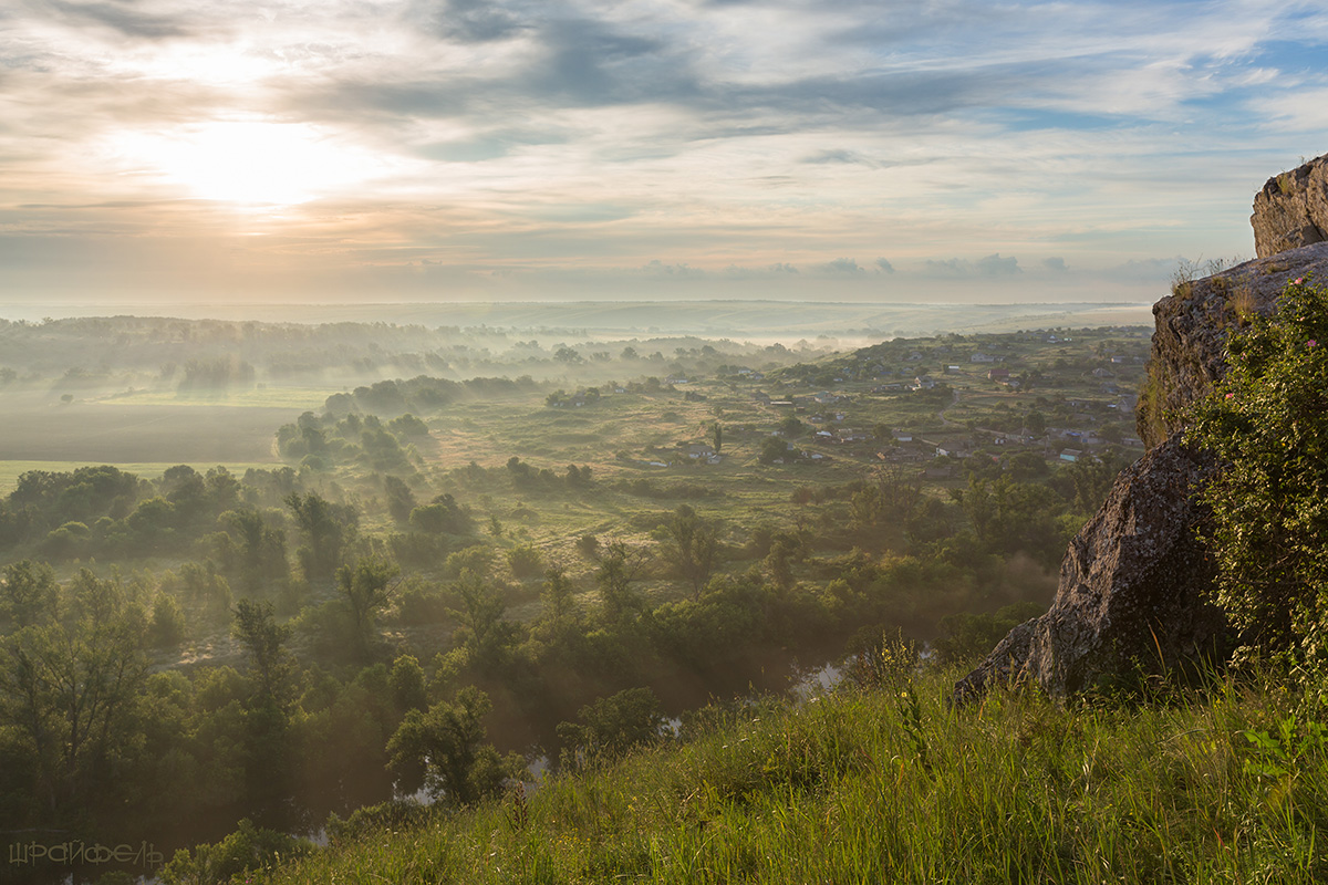 Восход над хутором Верхнепопов, 13 июня 2016 г.