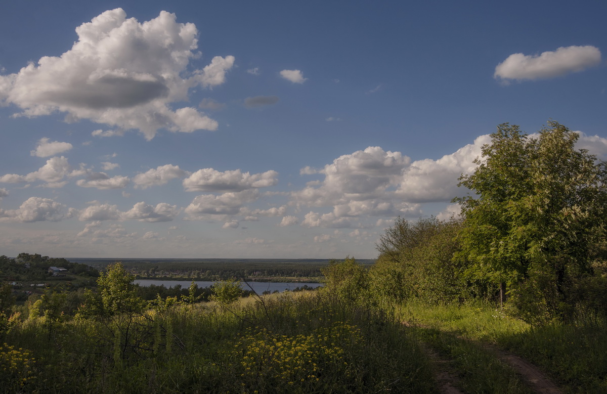 С высоты Пущино