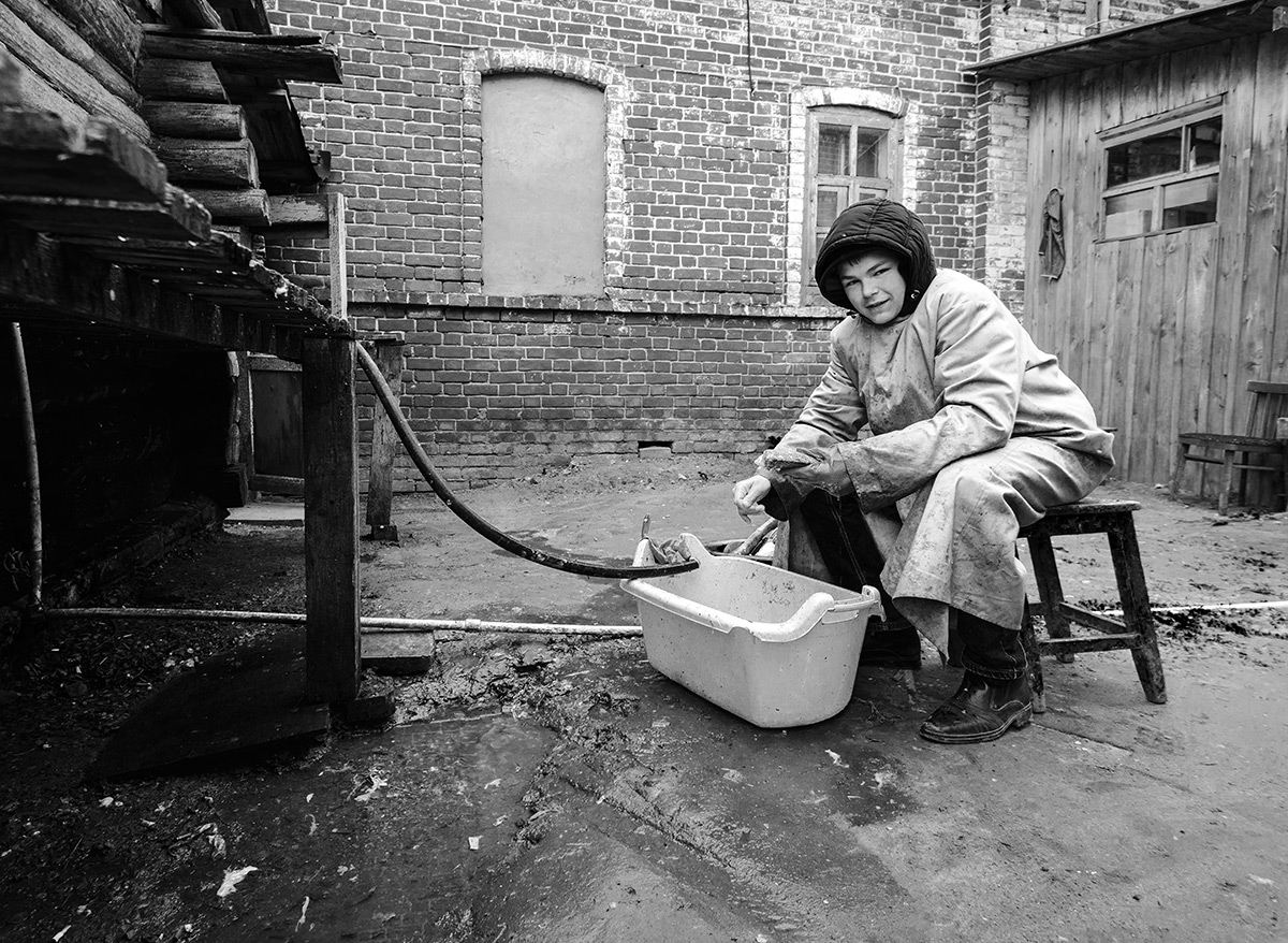 Портрет рыбака...