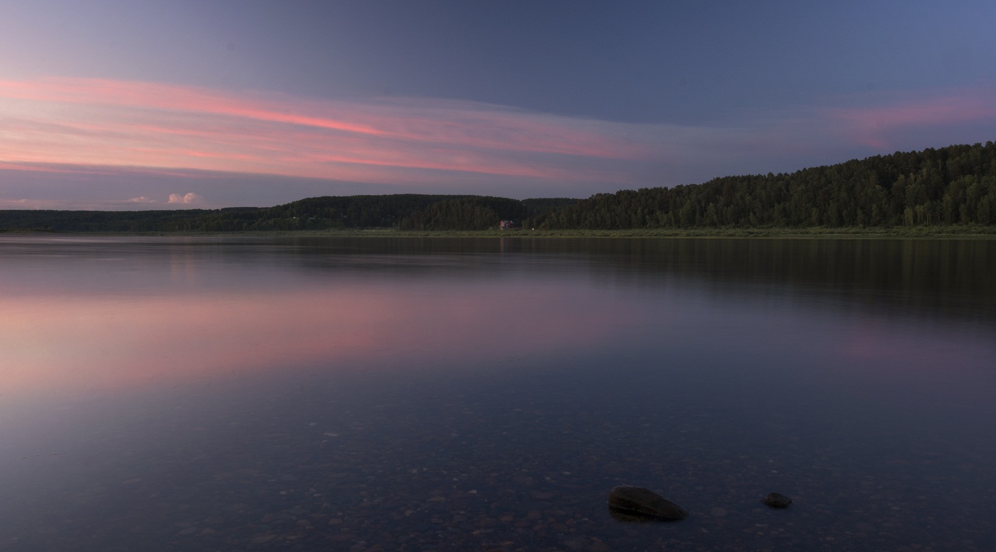 Мягкие линии заката.