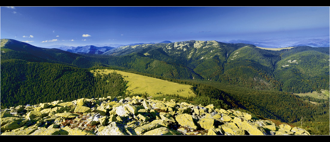 Вид с пустившей нас вершины