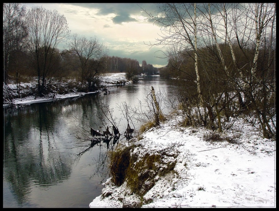 Зимний этюд