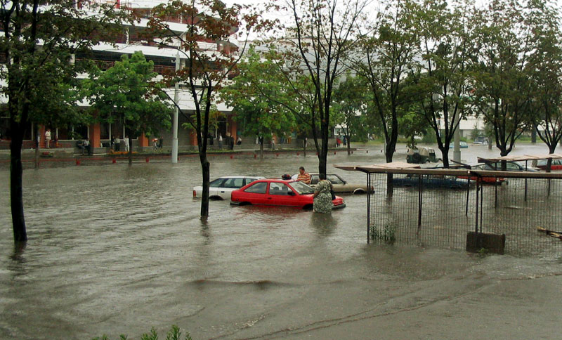 Наводнение в Минске