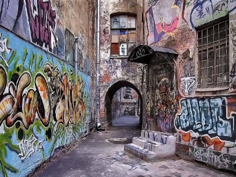 Питерский дворик