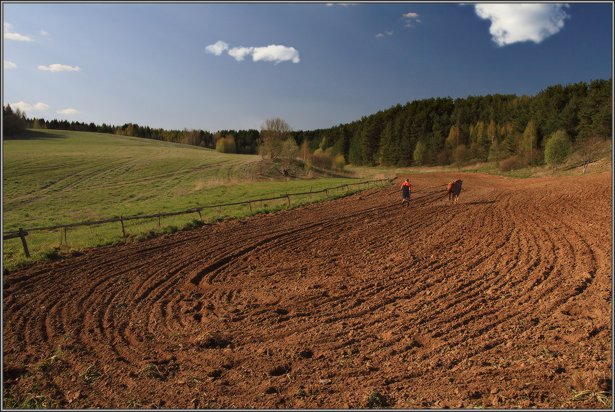 Ежевесенние упражнения с бороной