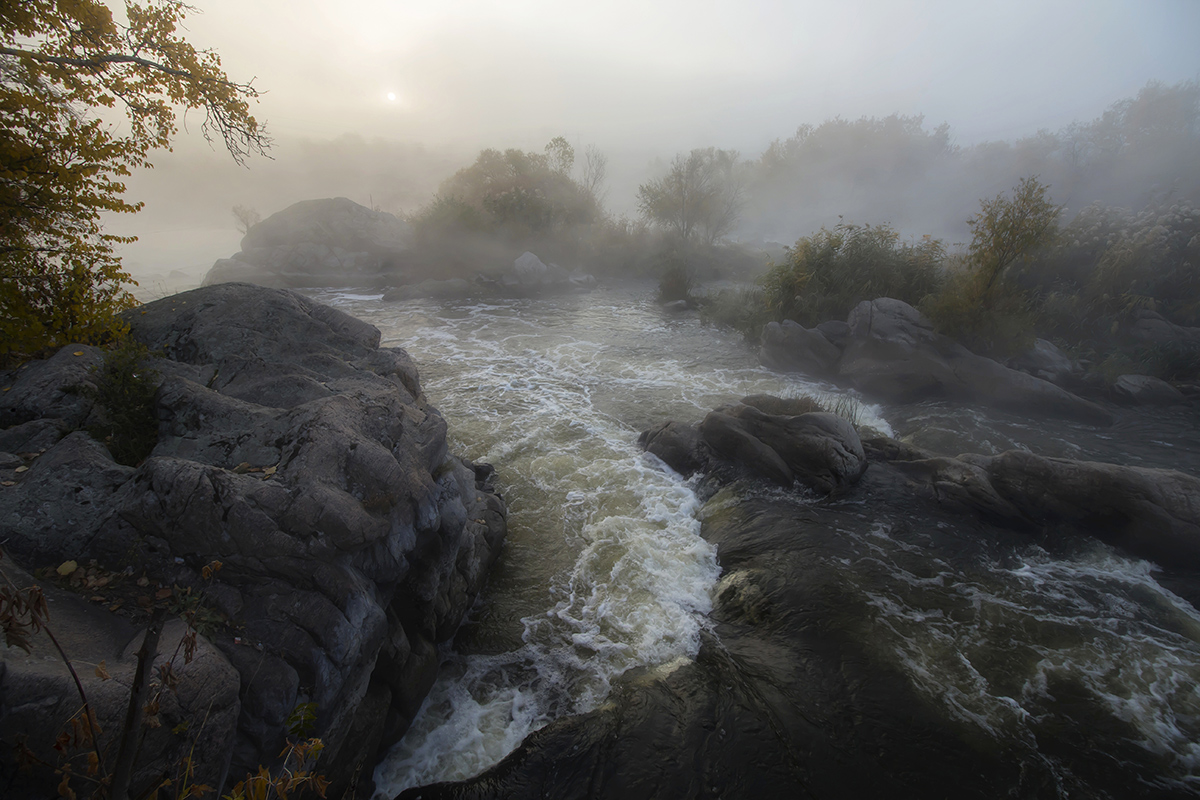 Die Schwellenwerte des Südlichen Bugs.