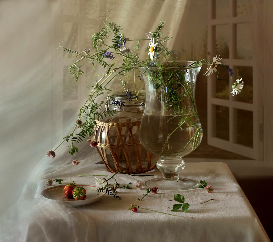 Июльским вечером...