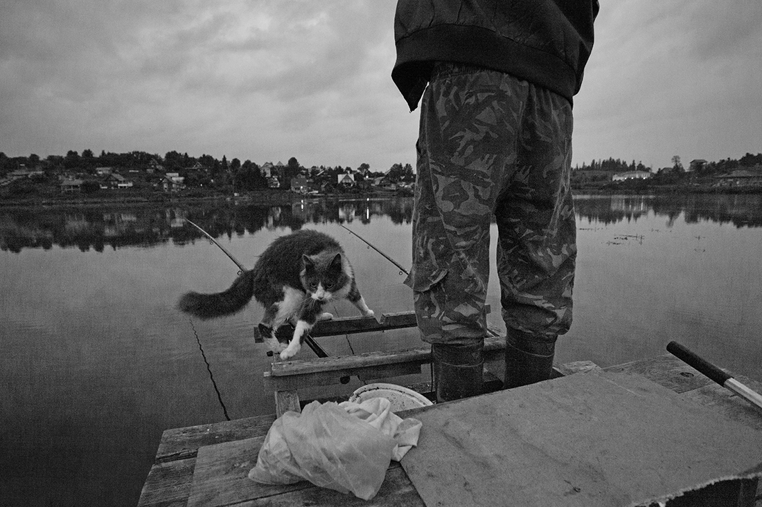 Первая рыбка ...