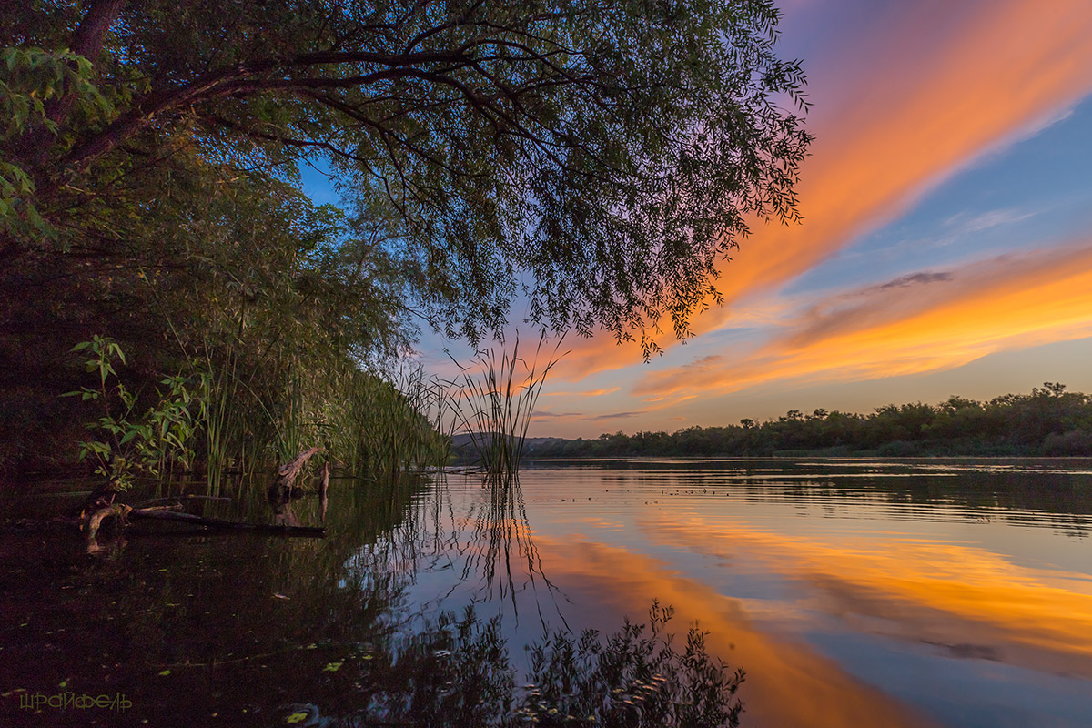 Закат в начале августа