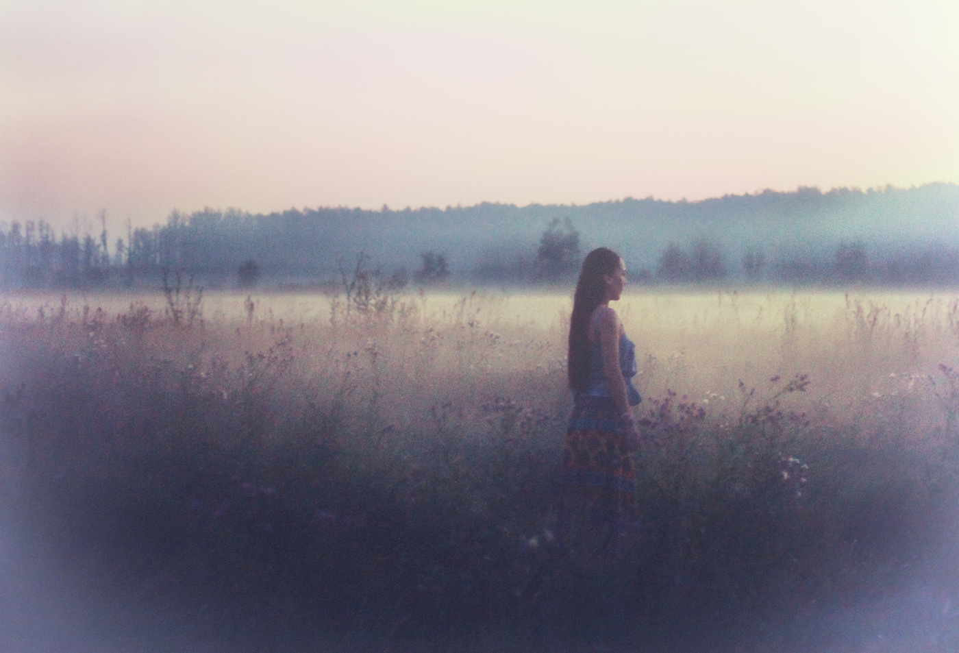 По росе босиком