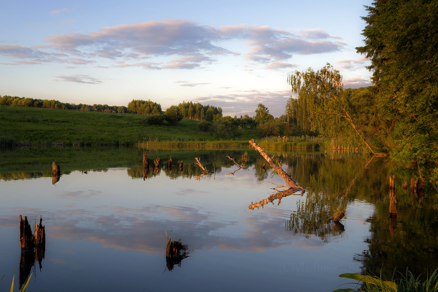 Закатное отражение
