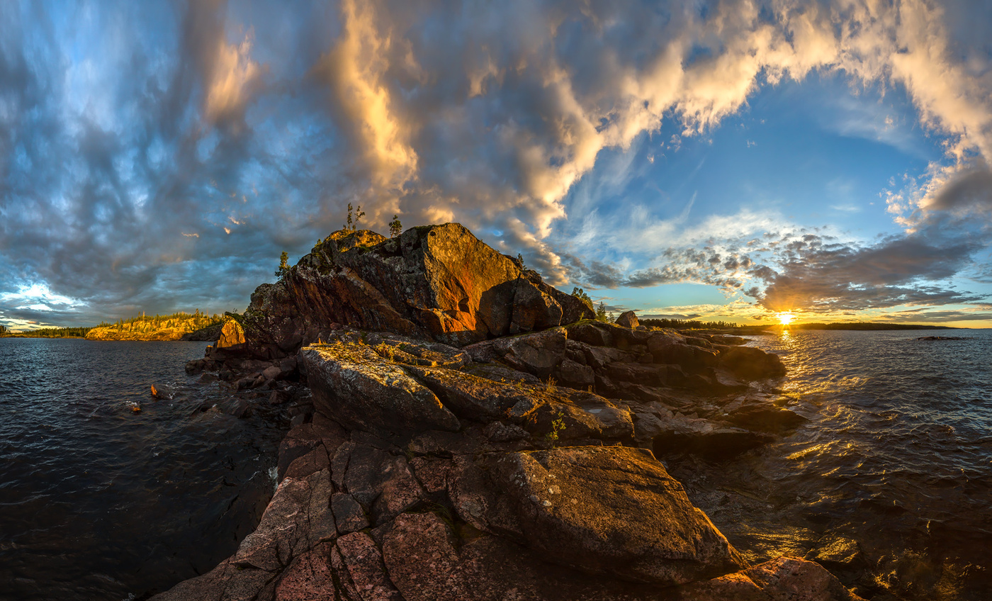 Скалистый остров.