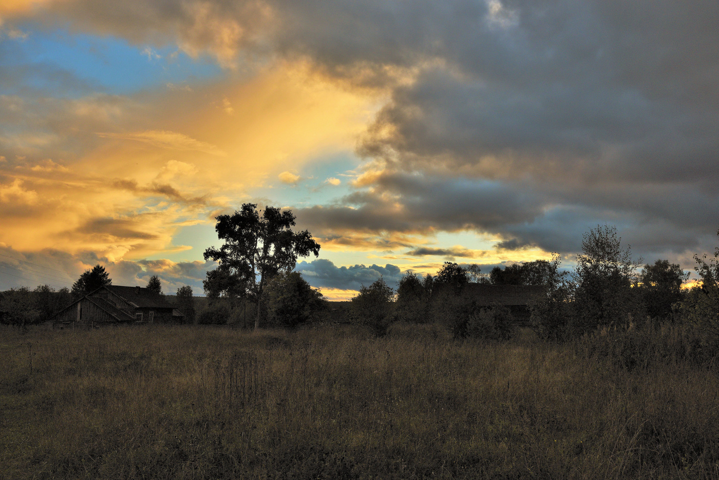 Вечерние облака ...