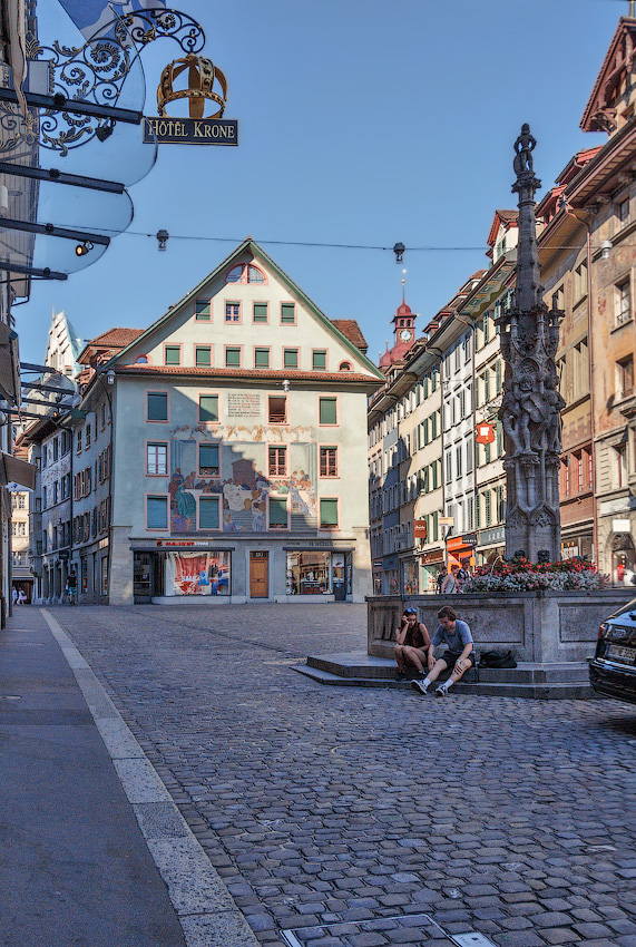 Люцерн. Уличная зарисовка