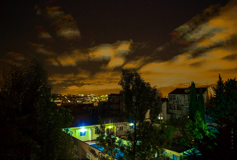 плывущие облака