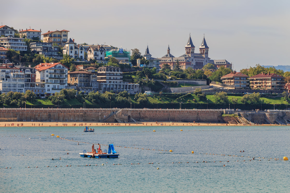 Пасмурный денёк в Сан-Себастьяне