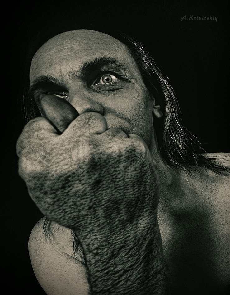 Магический жест художника.