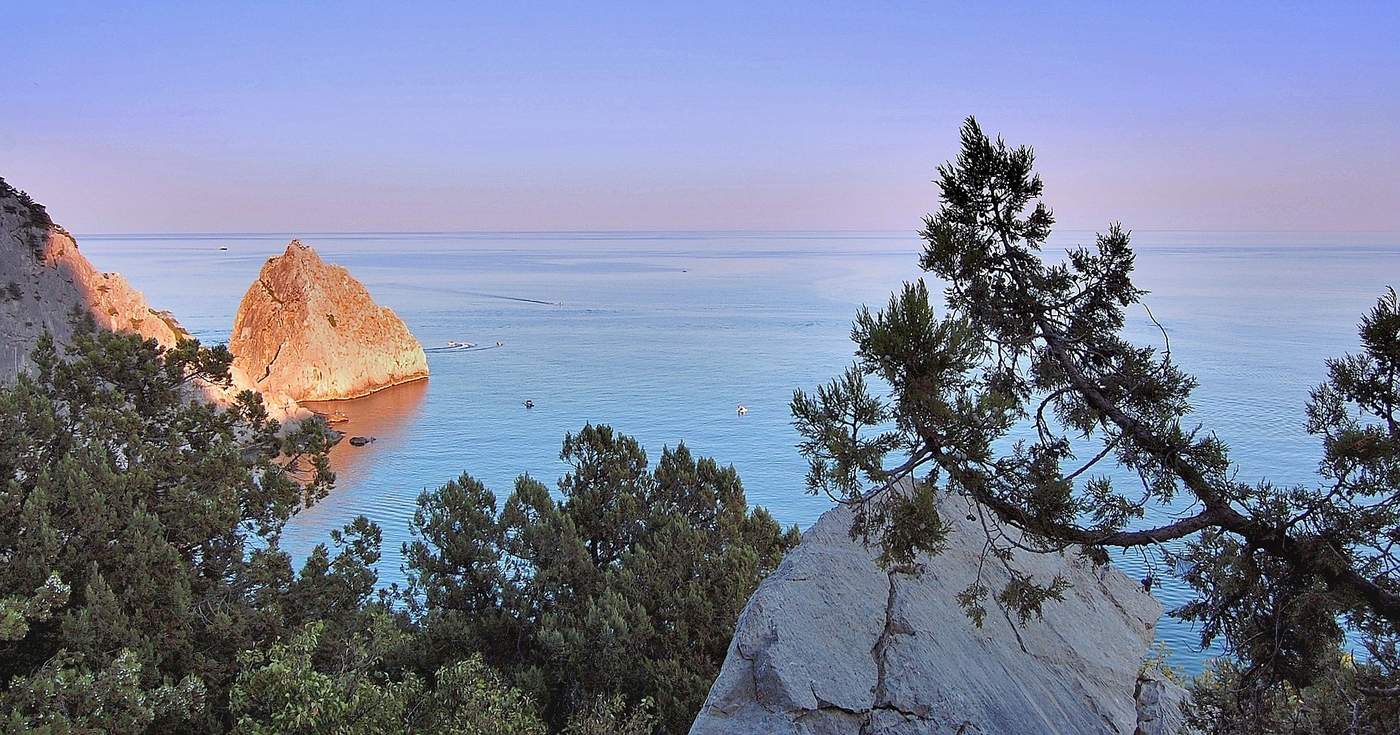 Дива на заходе солнца