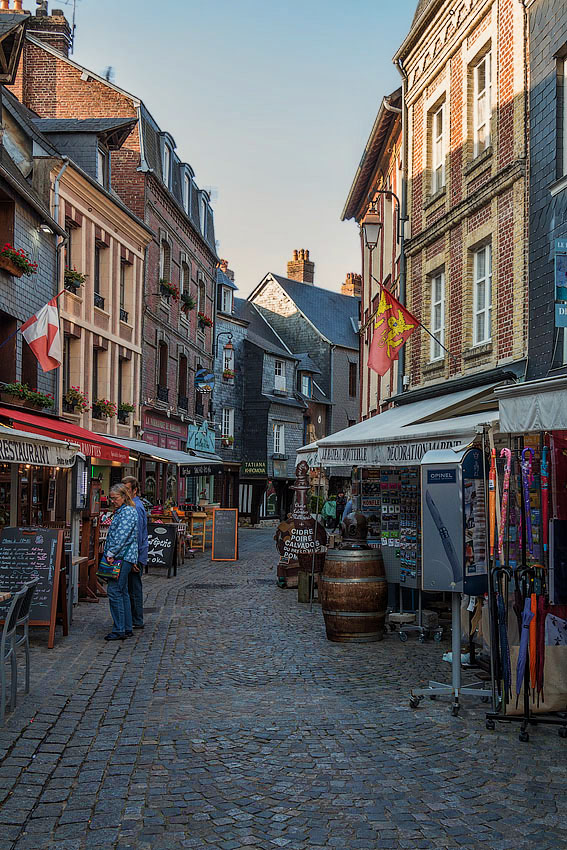 Онфлёр, улочка