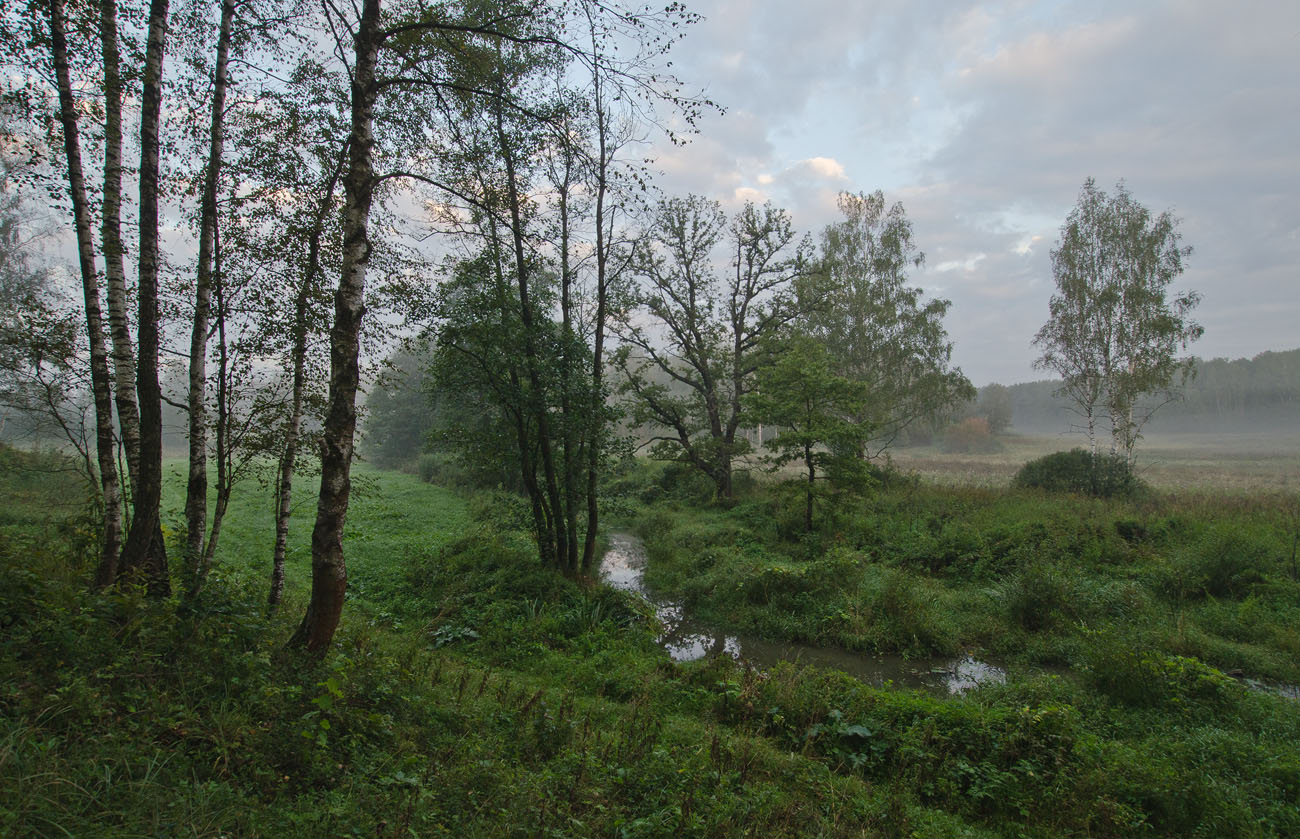 На малых реках в сентябре