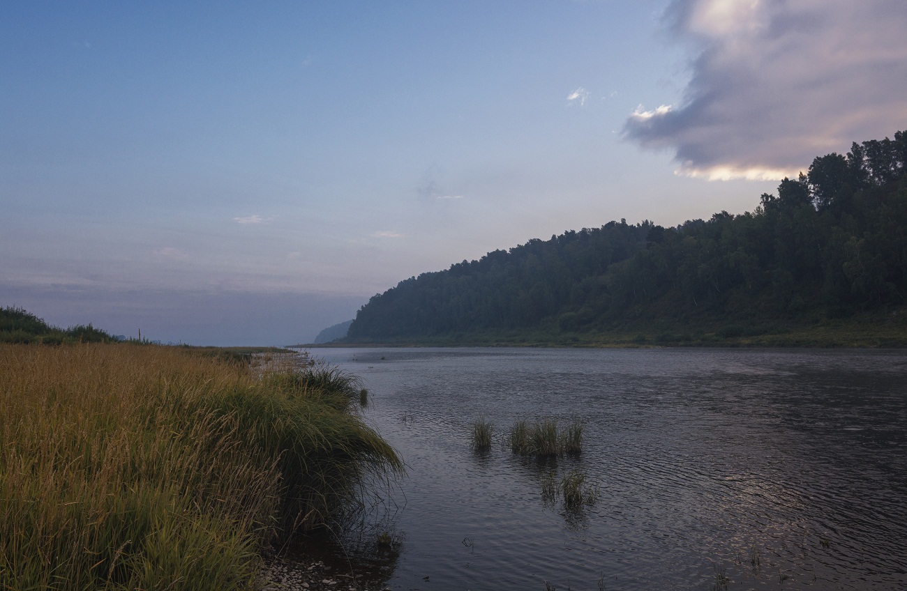 Утро на реке.(3)