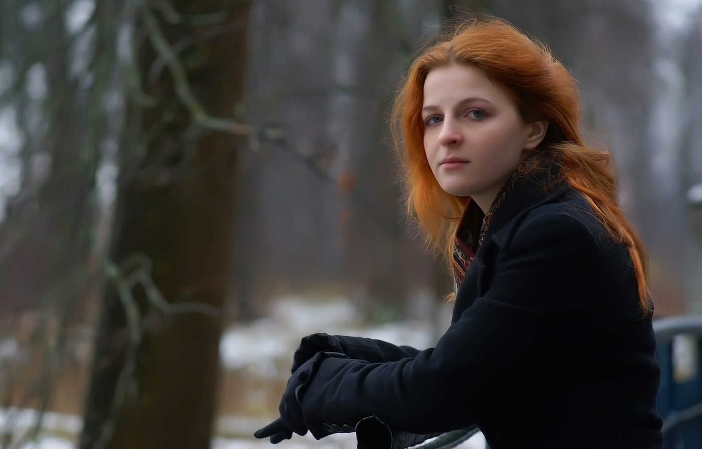 девочка - осень...