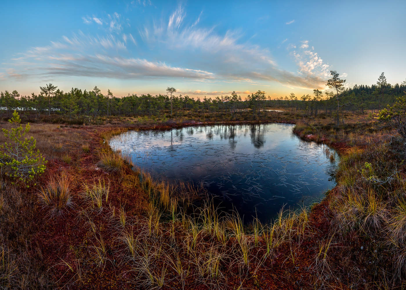 Осенние морозные сумерки