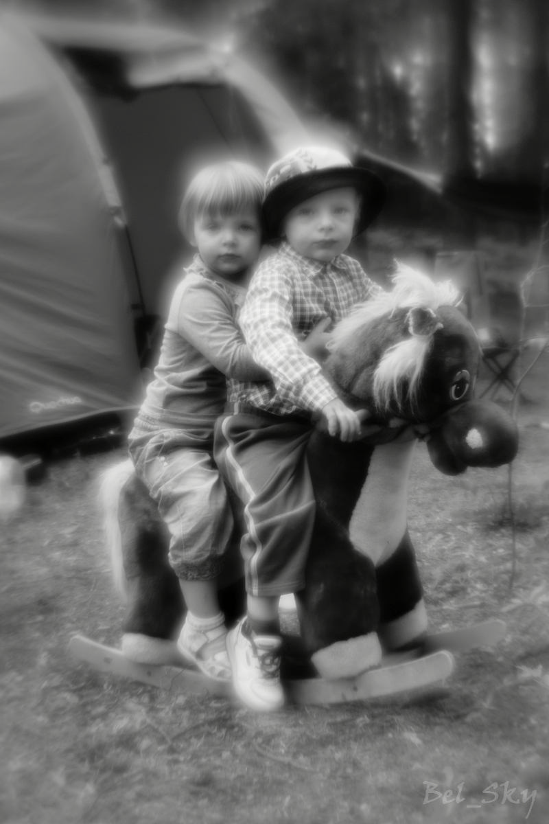 Не все делается в художественной фотографии за счет плагинов...