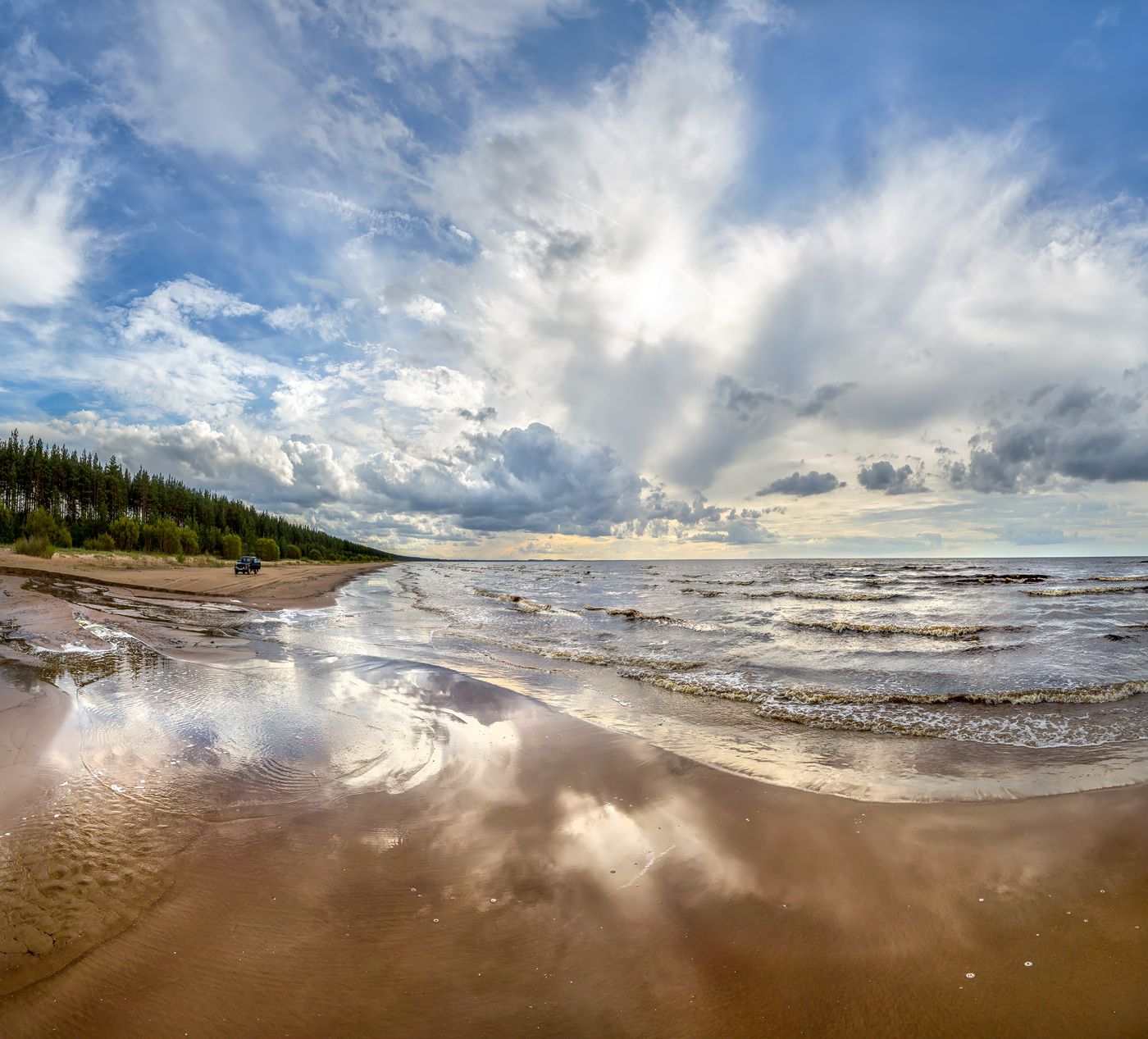 Зеркальная отмель.