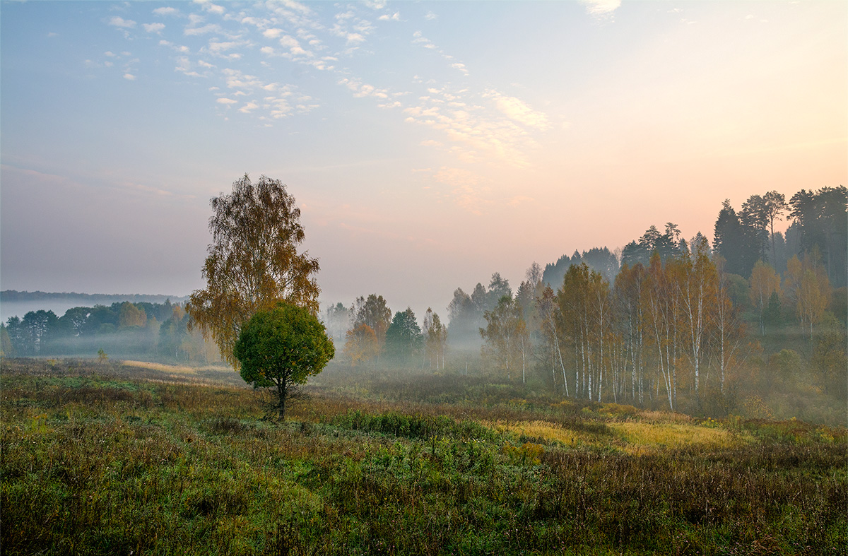 Утро октября.